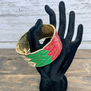 CHARMING CHARLIE Gorgeous Garden Enamel Bracelet